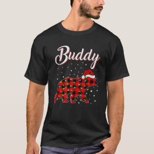 T-shirt Buffalo Plaid Correspondant Nanny Reinder Nanny Ch