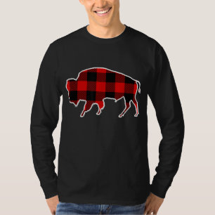 T-shirt Buffalo Red Buffalo Plaid Tamaraw Correspondant PJ