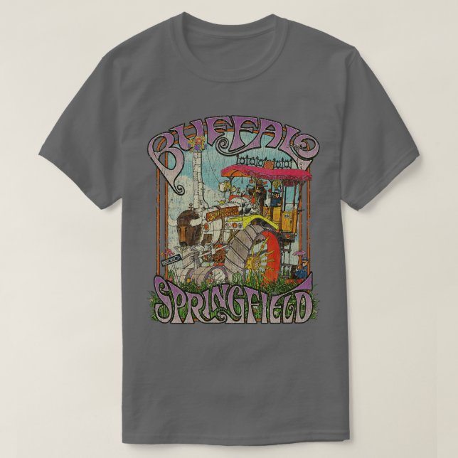 T-shirt Buffalo Springfield 1966 (Design devant)