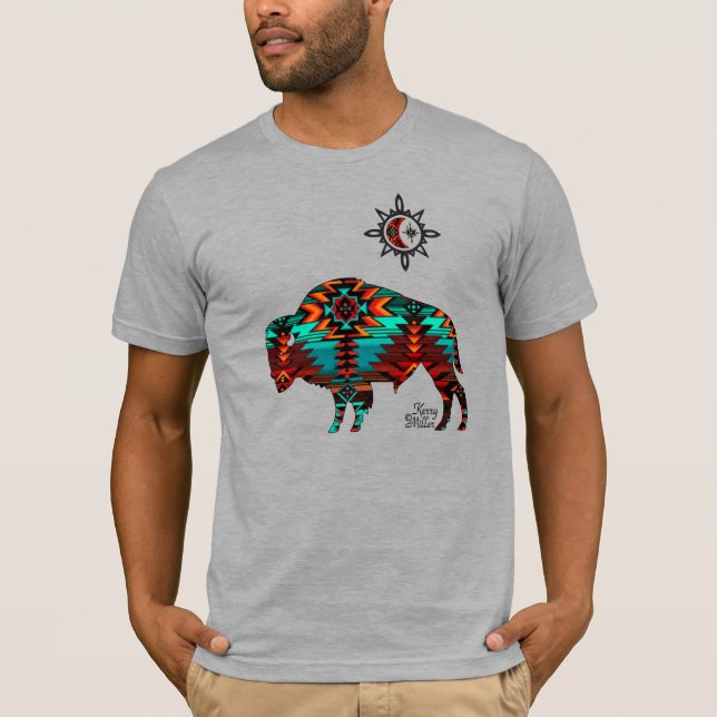 T-shirt Buffalo sud-ouest (Devant)