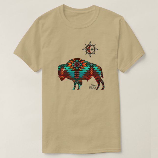T-shirt Buffalo sud-ouest (Design devant)