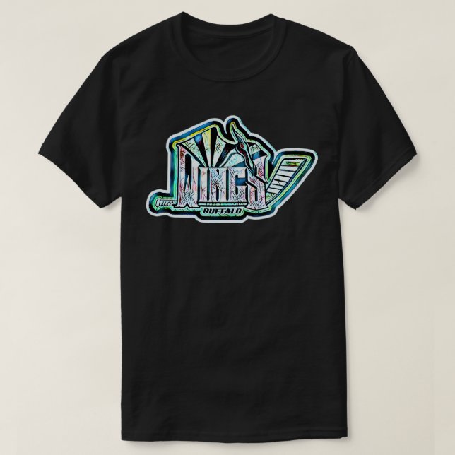 T-shirt Buffalo Wings Roller Hockey (Design devant)