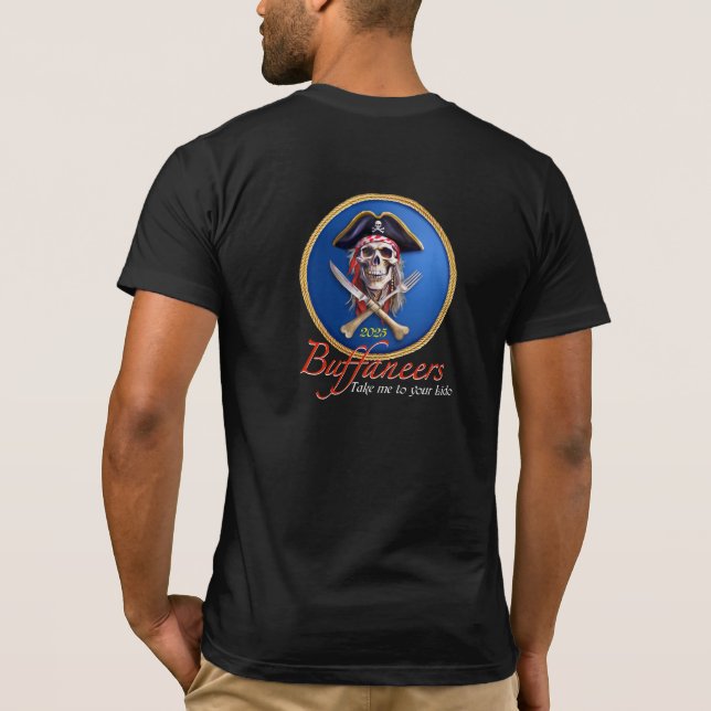 T-shirt Buffaneers Pirate Emmenez-moi à votre Lido pour la (Dos)