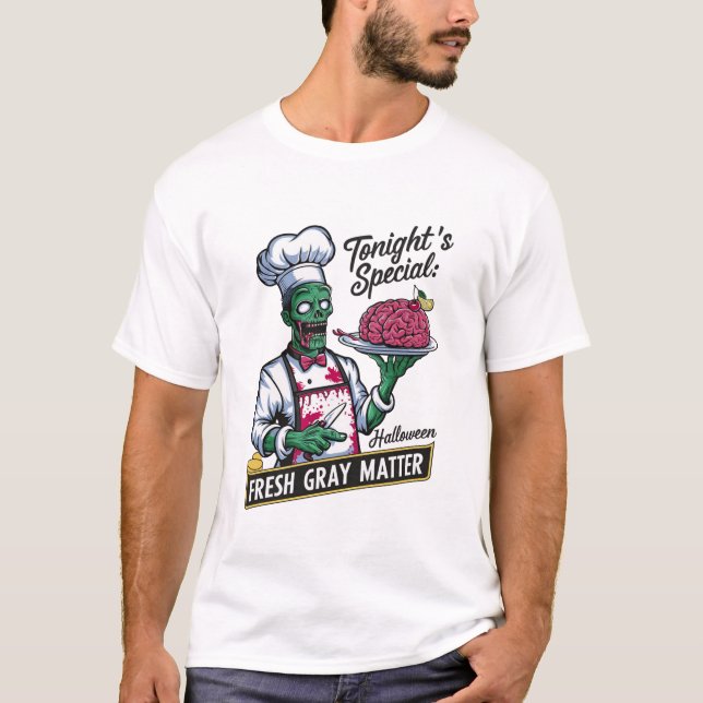 T-shirt Buffet de cerveau (Devant)