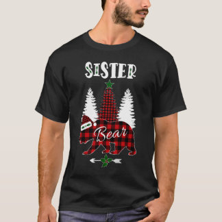 T-shirt Buffet de groupe familial de jumelage de Noël de S