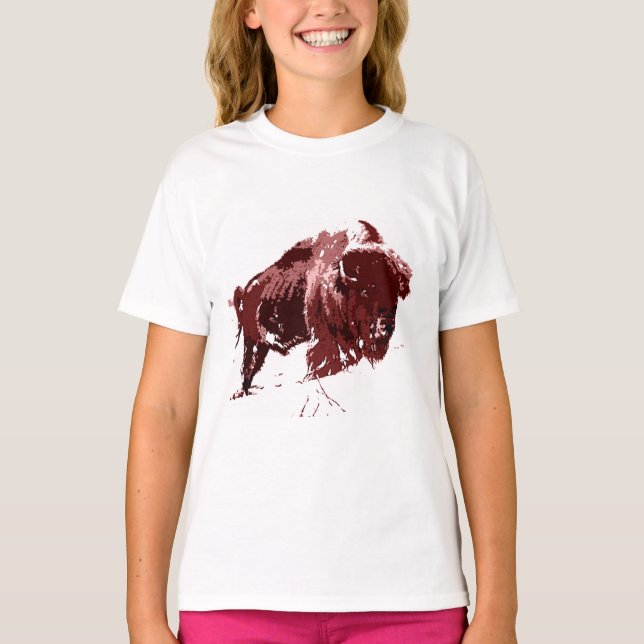 T-shirt Buffle - Bison (Devant)