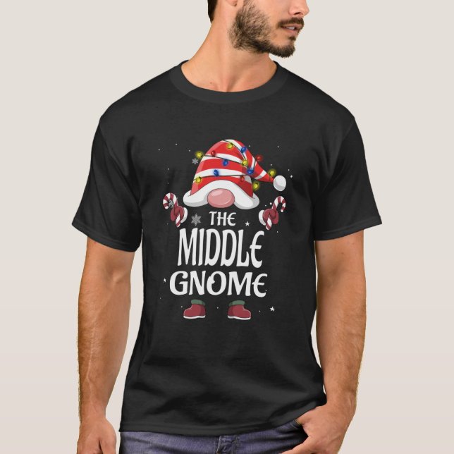 T-shirt Buffle clair Arbre Moyen Plaid Christma (Devant)