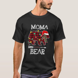T-shirt Buffle de la famille du pyjama rouge carné