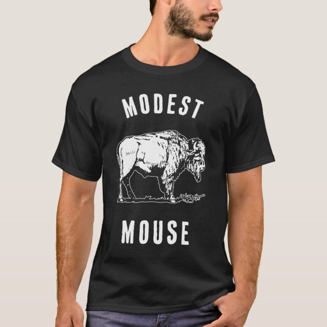 T-shirt Buffle de souris modeste 54 (Devant)