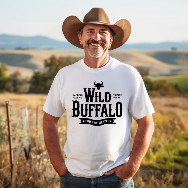 T-shirt Buffle sauvage (Créateur téléchargé)