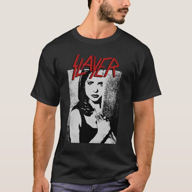 T-shirt Buffy contre les vampires Sarah Michelle Gellar (Devant)