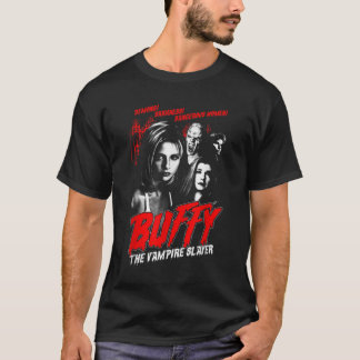 T-shirt Buffy the Vampire Slayer Poster Vintage Horror