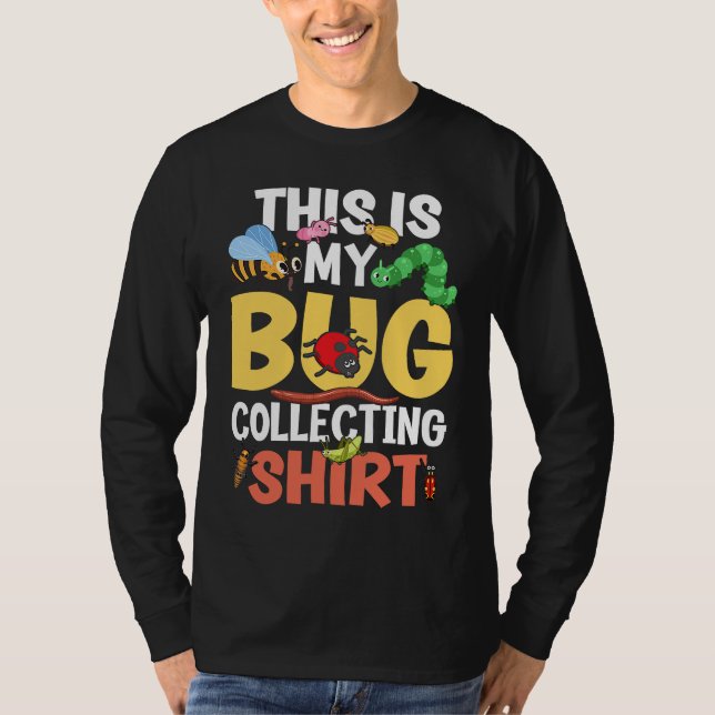 T-shirt Bug  Insect Science This is My Bug Collecting Outf (Devant)