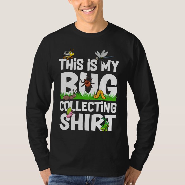 T-shirt Bug  Insect Science This is My Bug Collecting Outf (Devant)