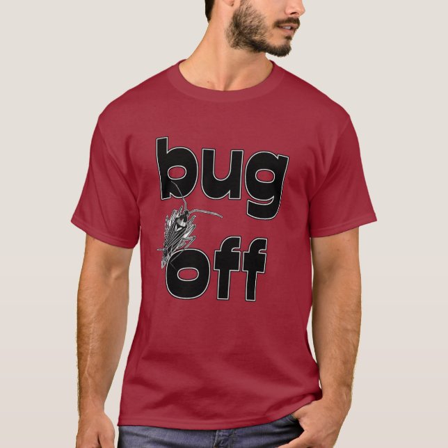 T-shirt Bug Off (Devant)