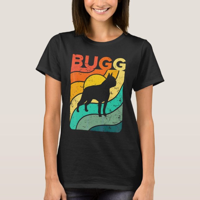 T-shirt Bugg Vintage Sunset Maman Papa (Devant)