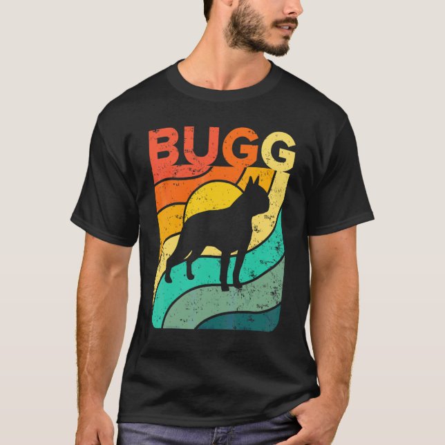 T-shirt Bugg Vintage Sunset Maman Papa (Devant)