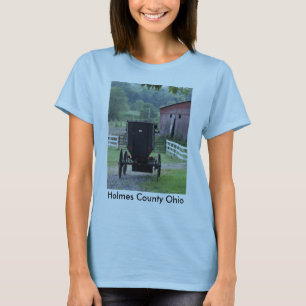 T-shirt Buggie - Holmes amish Co OH, le comté de Holmes