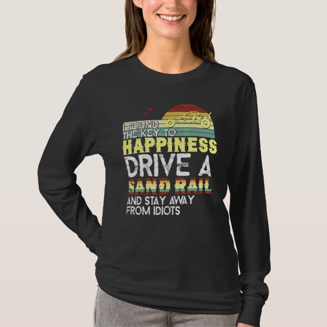 T-shirt Buggy Rail de Dune Buggy Tout-terrain Course de Sa (Devant)