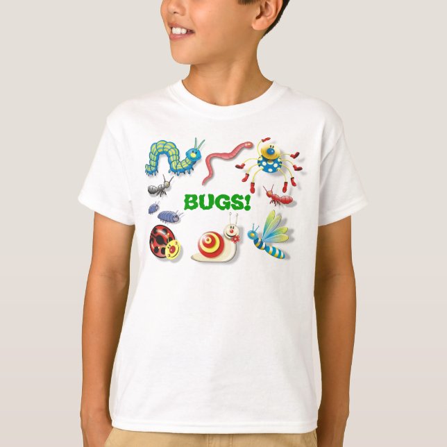 T-SHIRT 'BUGS ! ' (Devant)
