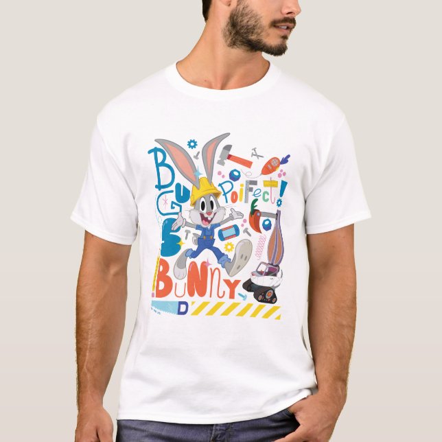 T-shirt BUGS BUNNY BUILDERS™| BUGS BUNNY™ Outils de travai (Devant)