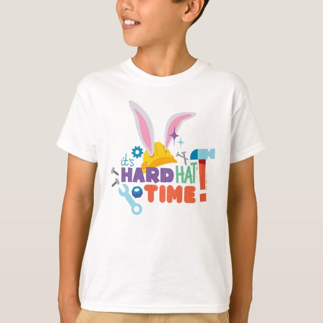 T-shirt BUGS BUNNY BUILDERS™| C'est un temps difficile pou (Devant)