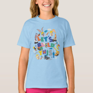 T-shirt BUGS BUNNY BUILDERS™| Collage "Construisons cela"