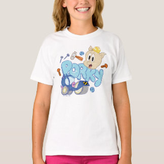 T-shirt BUGS BUNNY BUILDERS™| Croquis de Porky
