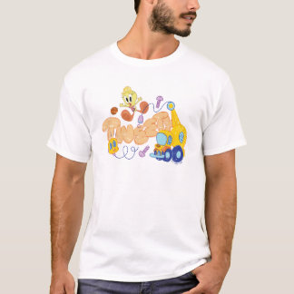 T-shirt BUGS BUNNY BUILDERS™| Croquis de TWEETY™