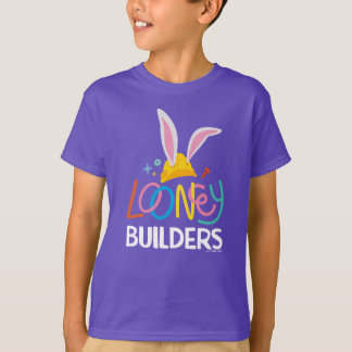 T-shirt BUGS BUNNY BUILDERS™| Logo empilé Casque de Chanti