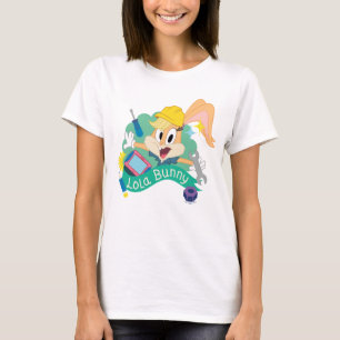 T-shirt BUGS BUNNY BUILDERS™  Lola Bunny Graphique de cara