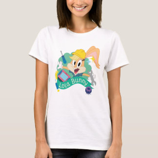 T-shirt BUGS BUNNY BUILDERS™| Lola Bunny Graphique de cara