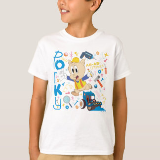 T-shirt BUGS BUNNY BUILDERS™| Porky Pig Work Tools