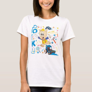 T-shirt BUGS BUNNY BUILDERS™| Porky Pig Work Tools