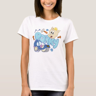 T-shirt BUGS BUNNY BUILDERS™| Porky Sketch Art