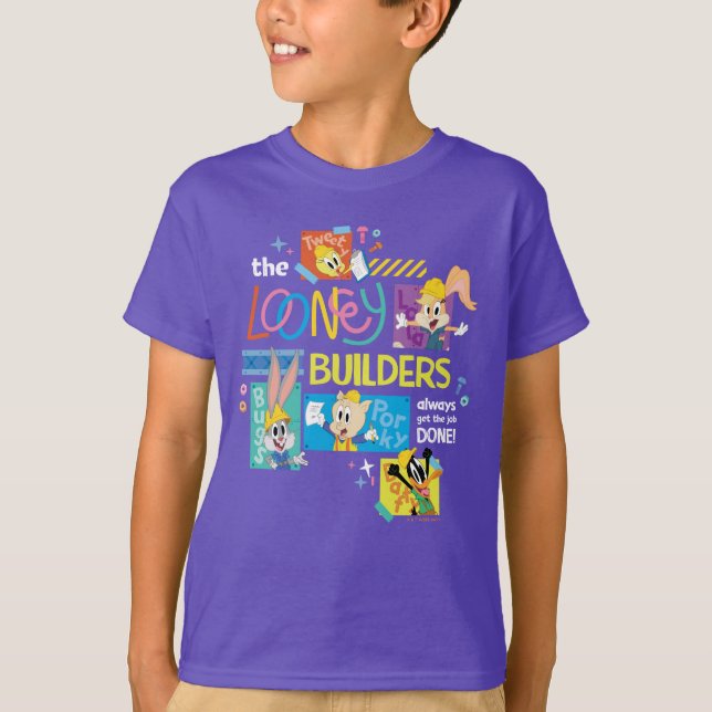 T-shirt BUGS BUNNY BUILDERS™| The Looney Builders Collecto (Devant)