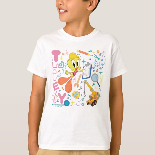 T-SHIRT BUGS BUNNY BUILDERS™| TWEETY™ (Devant)