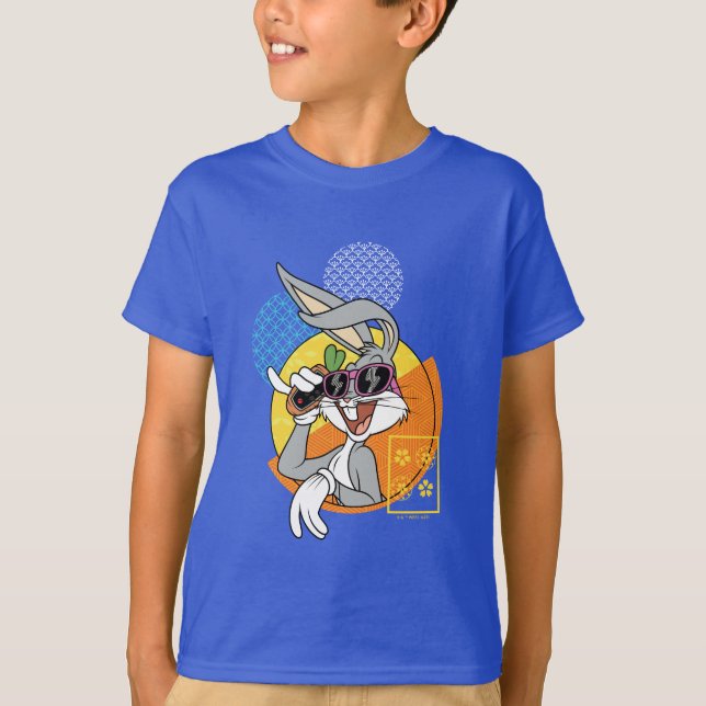 T-shirt BUGS BUNNY™ - Graphique de vacances à Singapour (Devant)