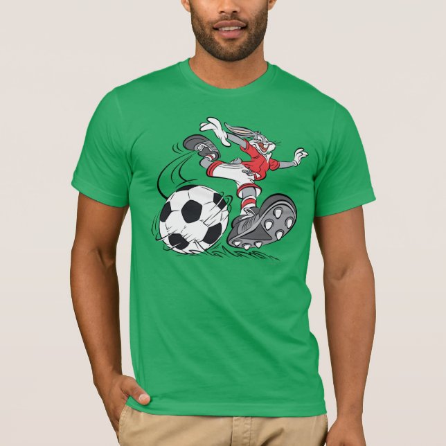 T-shirt BUGS BUNNY™ Jouer au football (Devant)