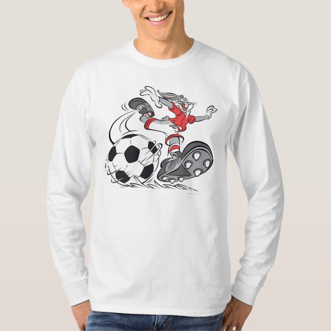 T-shirt BUGS BUNNY™ Jouer au football (Devant)