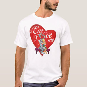 T-shirt BUGS BUNNY™ & Lola Bunny - Je t'entends m'aimer