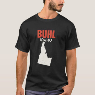 T-shirt Buhl Idaho USA State America Travel Idahoan