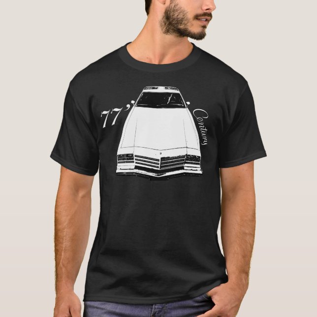T-shirt Buick Century 1977 (Devant)