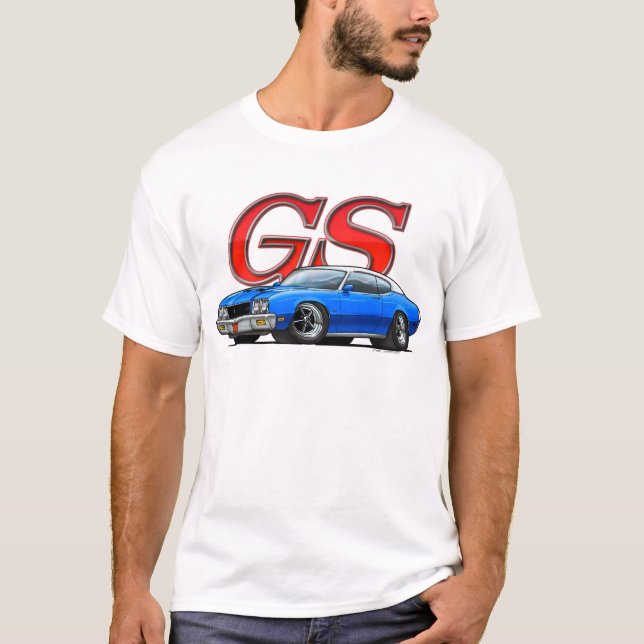 T-shirt Buick_GS_BlueVW (Devant)