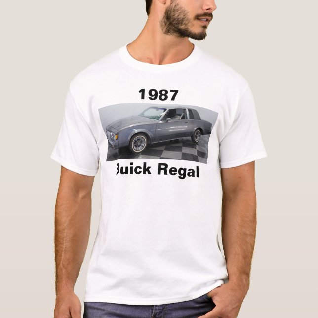 T-shirt Buick Regal 1987 (Devant)