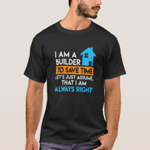 T-shirt Builder est toujours juste de finaliser la cérémon