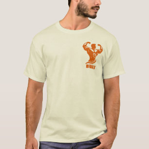 T-shirt Built Bodybuilding Design – Minimalist Gym
