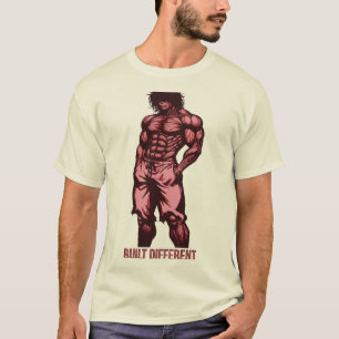 T-shirt Built Different Monstrous Physique Heavyweight Gym