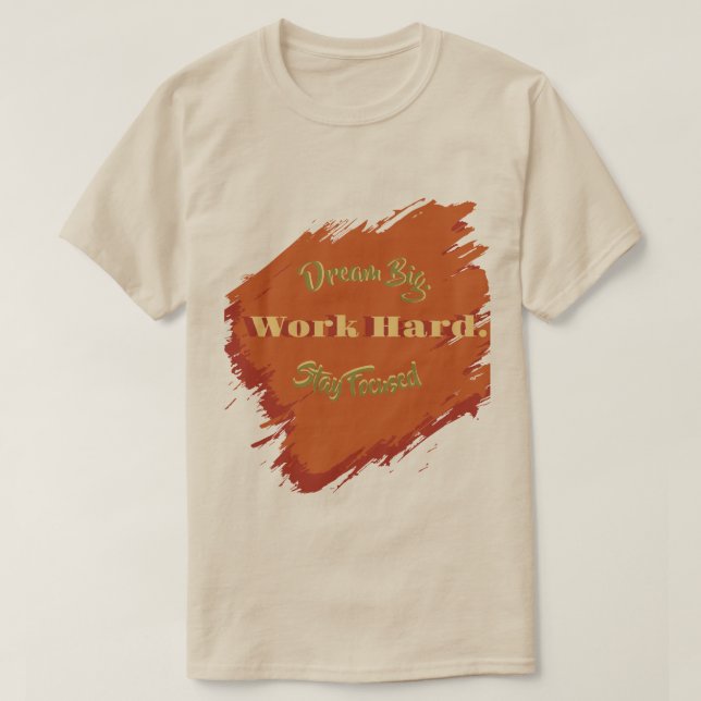 T-shirt Built on Discipline (Design devant)