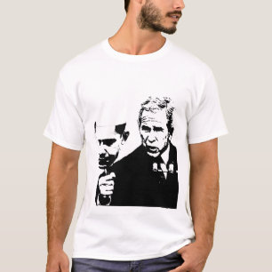 T-shirt buisson avec le masque d'obama